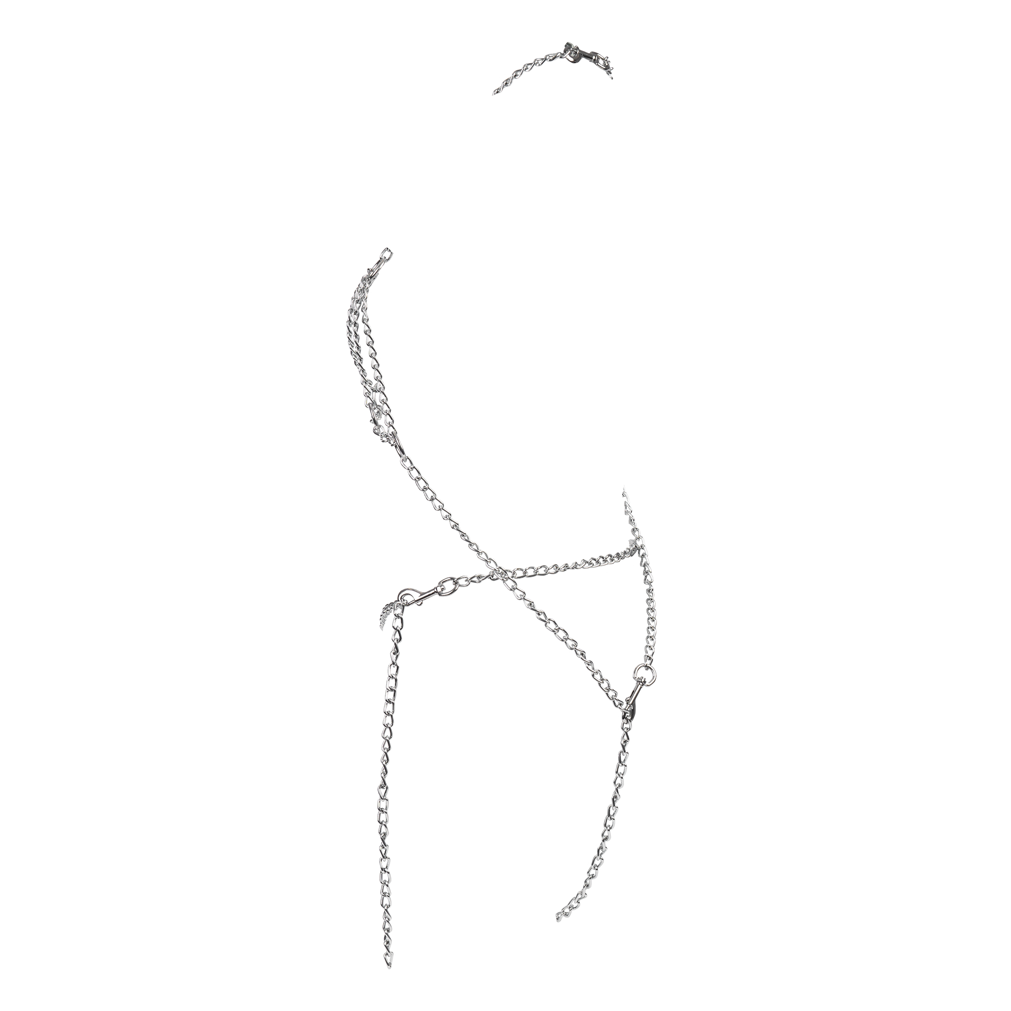 4: Rimba - BH + Slip, Set aus metal Ketten