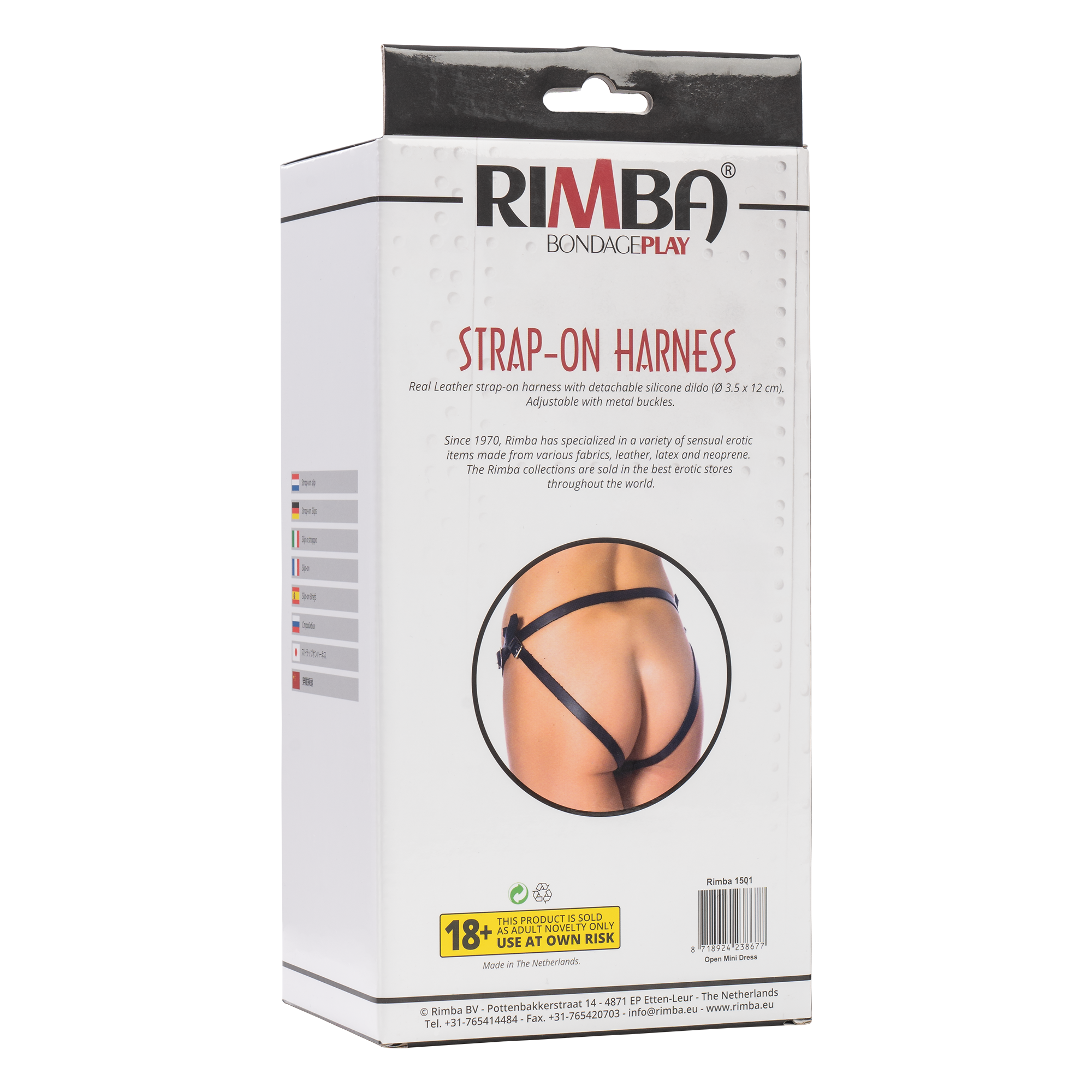 Rimba - Umschnallglied, G-String (3.5 x 13 cm)