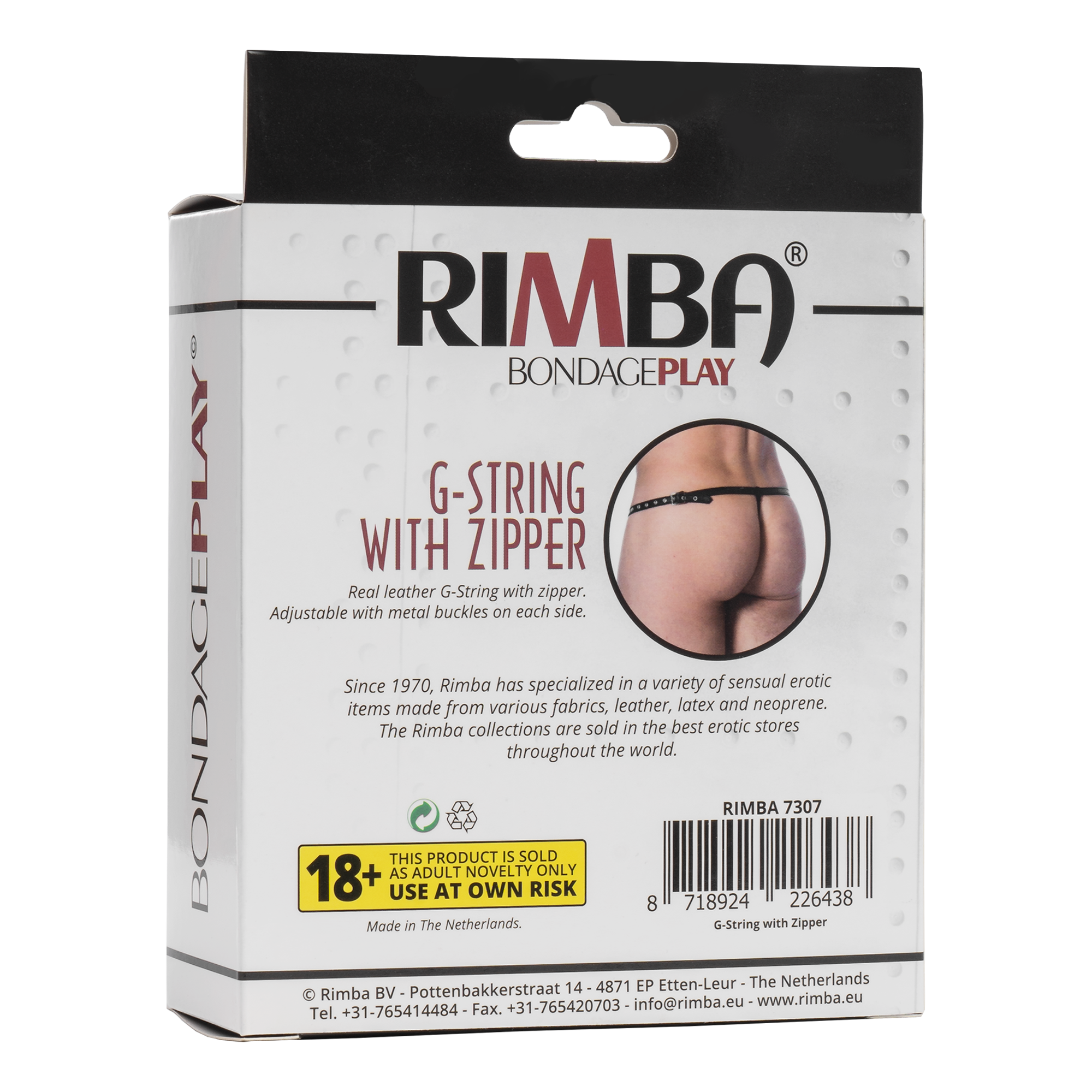 Rimba - Slip mit Reissverschluss