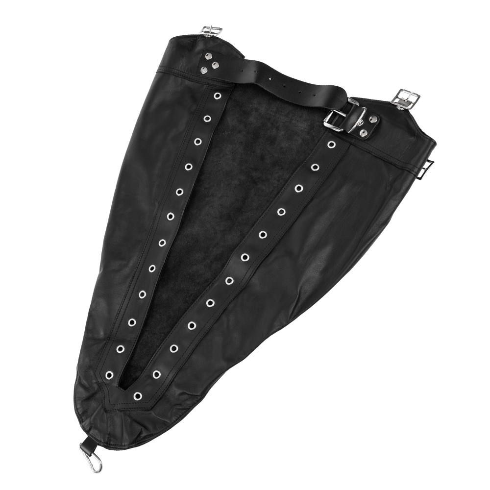 4: Rimba - Armzwangsjacke mit Schnürung und Riemen