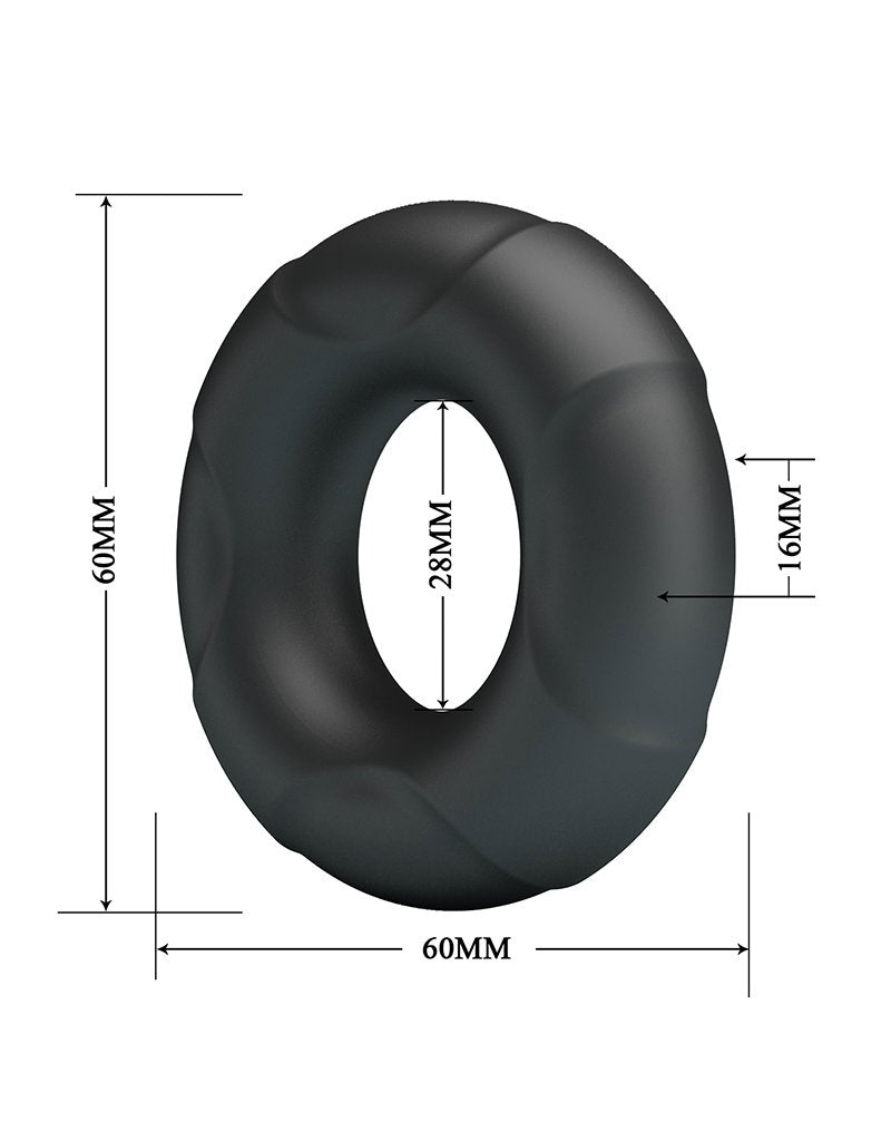 Crazy Bull - Arvell - Cock Ring - Modell 12 - Schwarz