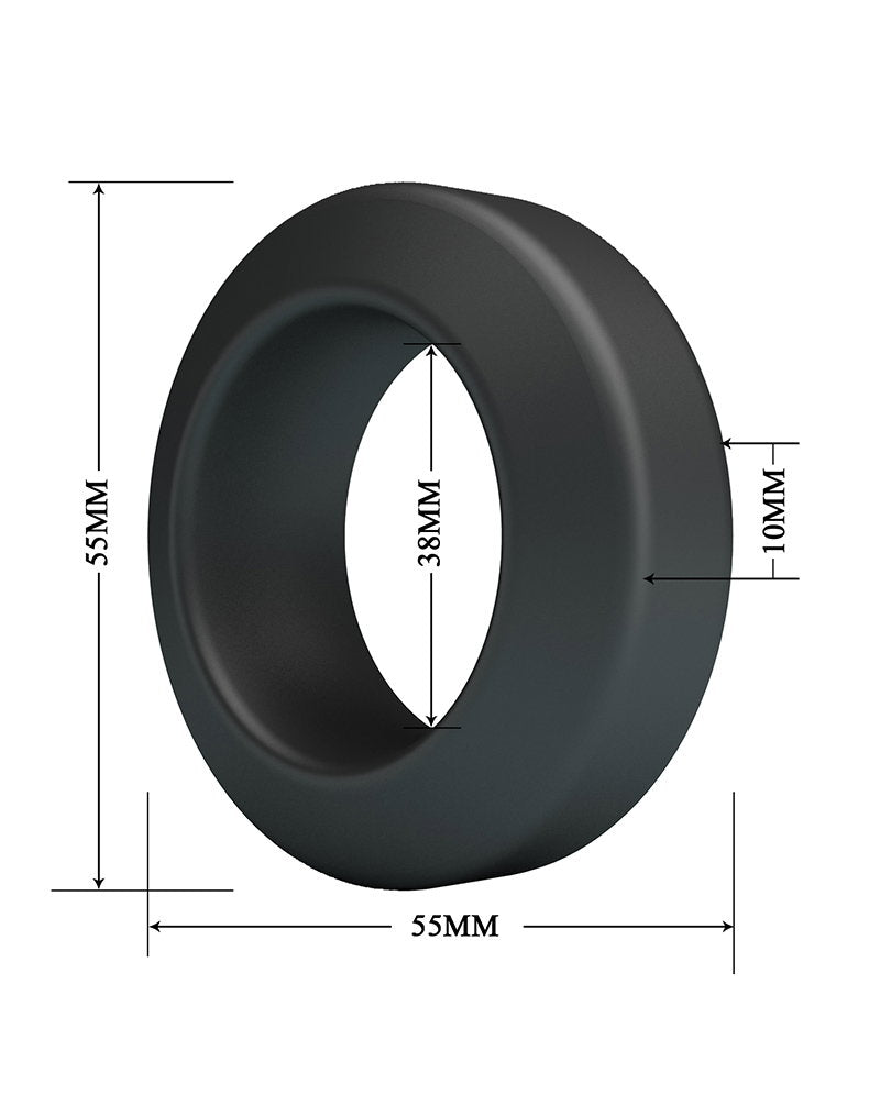 Crazy Bull - Brodan - Cock Ring - Modell 9 - Schwarz