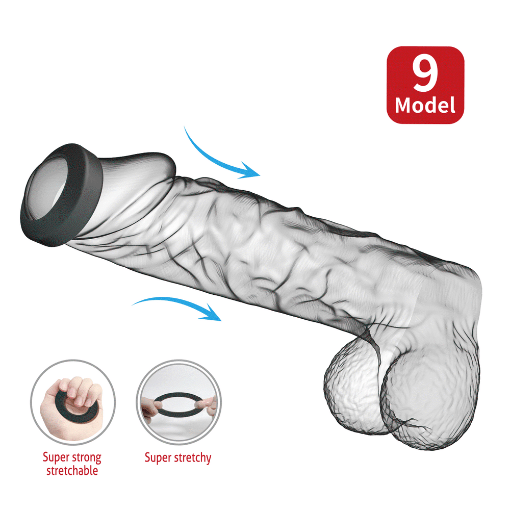 Crazy Bull - Brodan - Cock Ring - Modell 9 - Schwarz