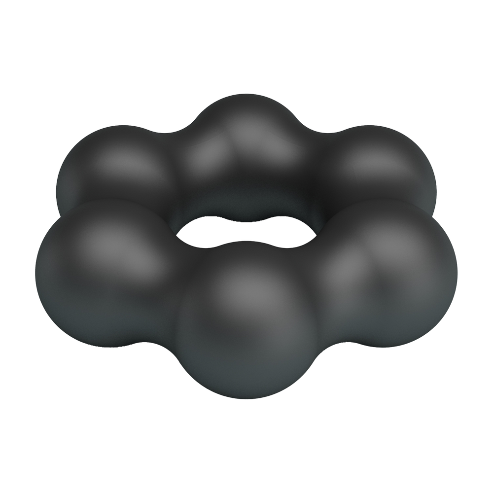 5: Crazy Bull - Clauzell - Cock Ring - Modell 10 - Schwarz
