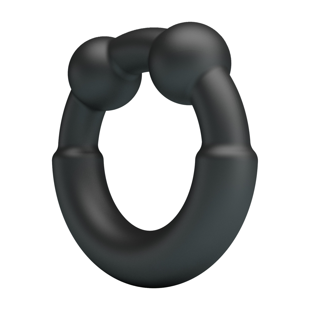 4: Crazy Bull - Meco - Cock Ring - Modell 15 - Schwarz