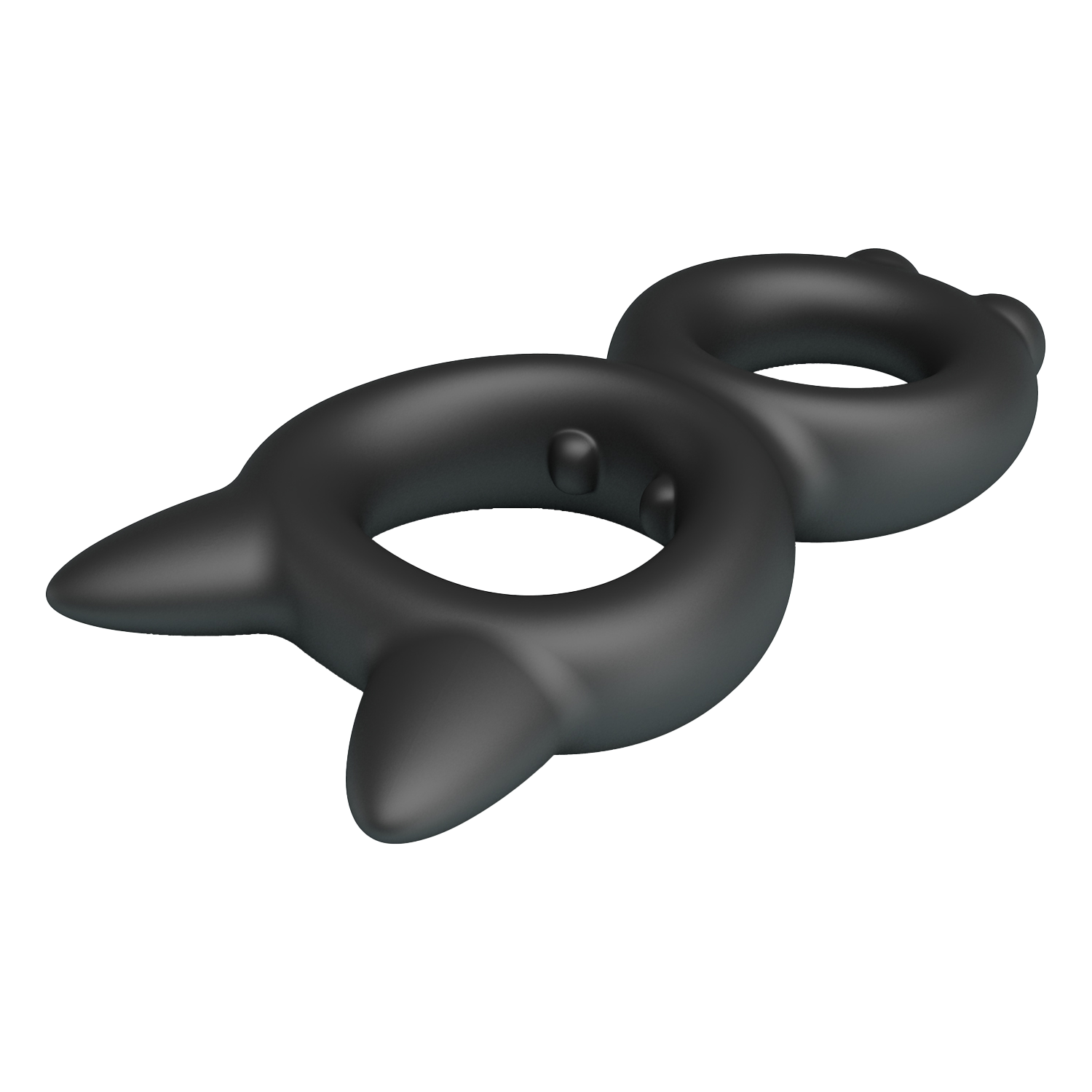 4: Crazy Bull - Toran - Cock Ring - Modell 20 - Schwarz