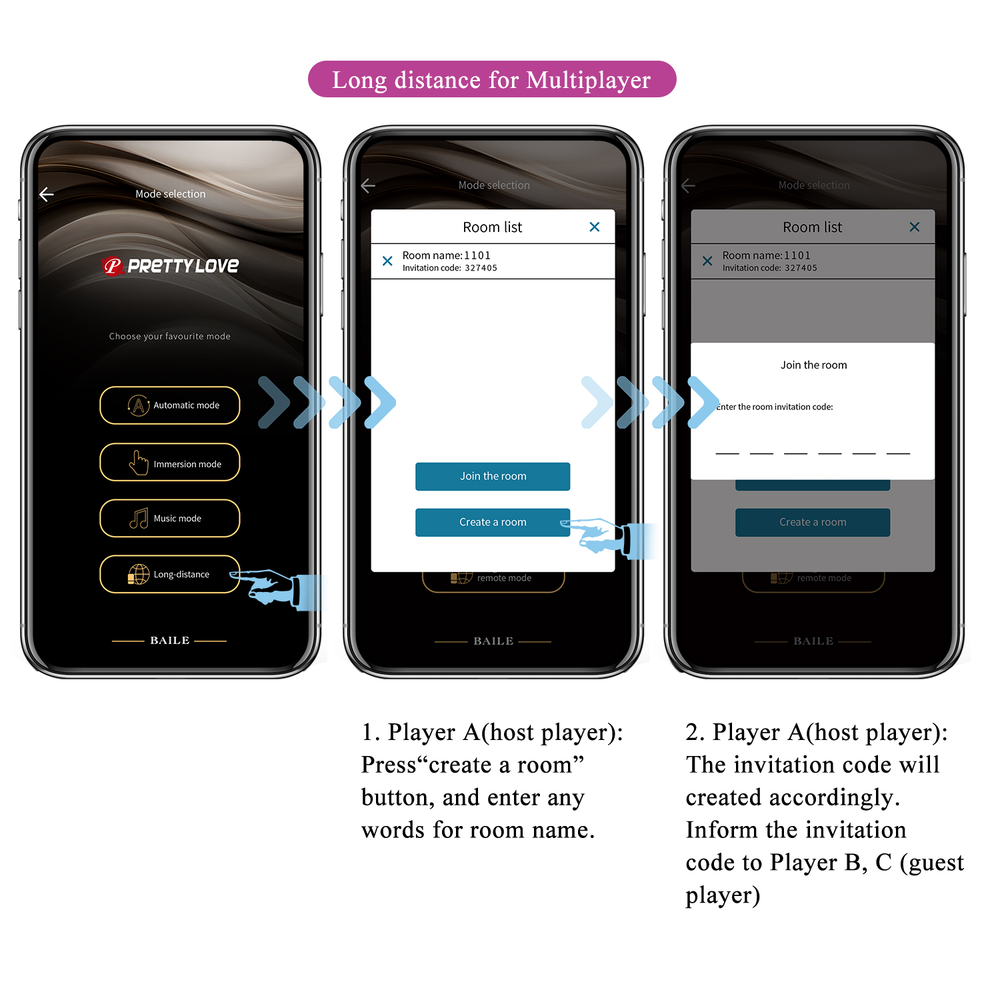 12: Pretty Love - Klay - Thrusting Egg Vibrator (App gesteuert) - Lila