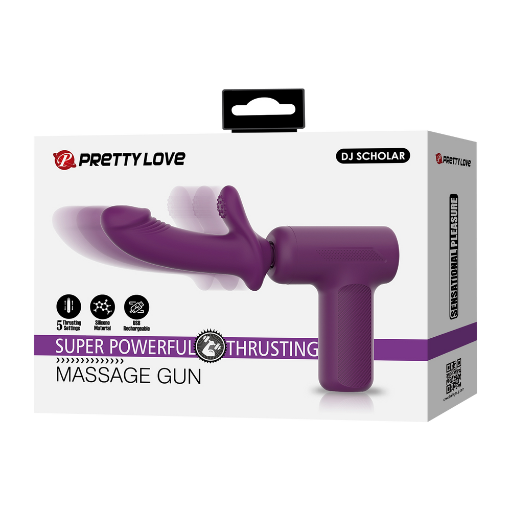 Pretty Love - DJ Scholar - Massagepistole - Lila