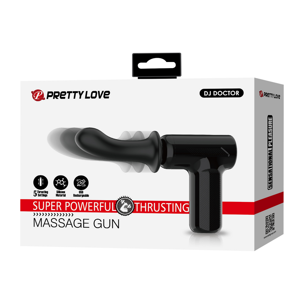 Pretty Love - DJ Scholar - Massagepistole - Schwarz