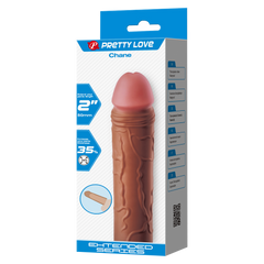 Pretty Love - Chane - Penis-Verlängerungshülse - 50mm - Braun