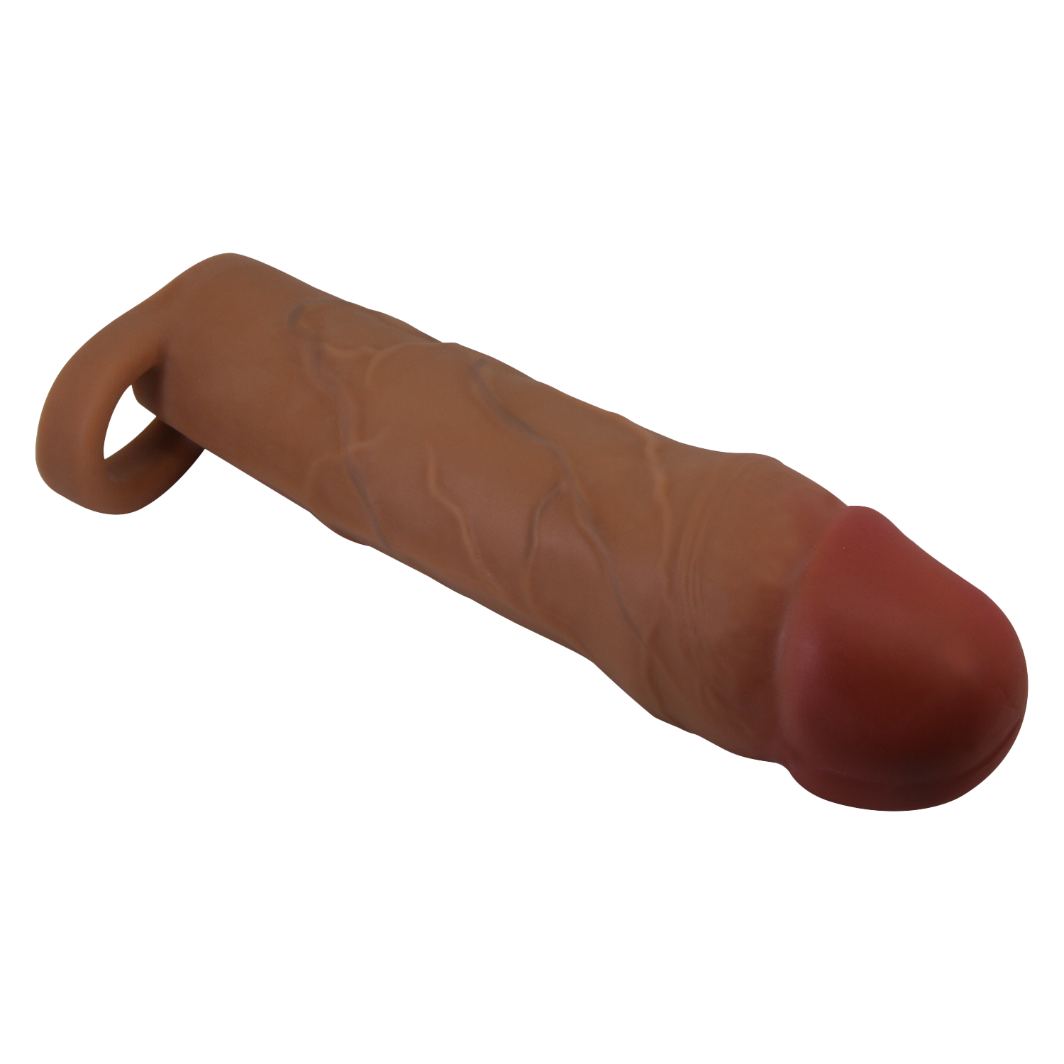 5: Pretty Love - Hani - Cock Ring mit Penisverlängerung - 50mm - Braun