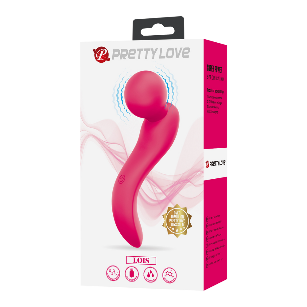 Pretty Love - Lois - Wand Massager - Rosa