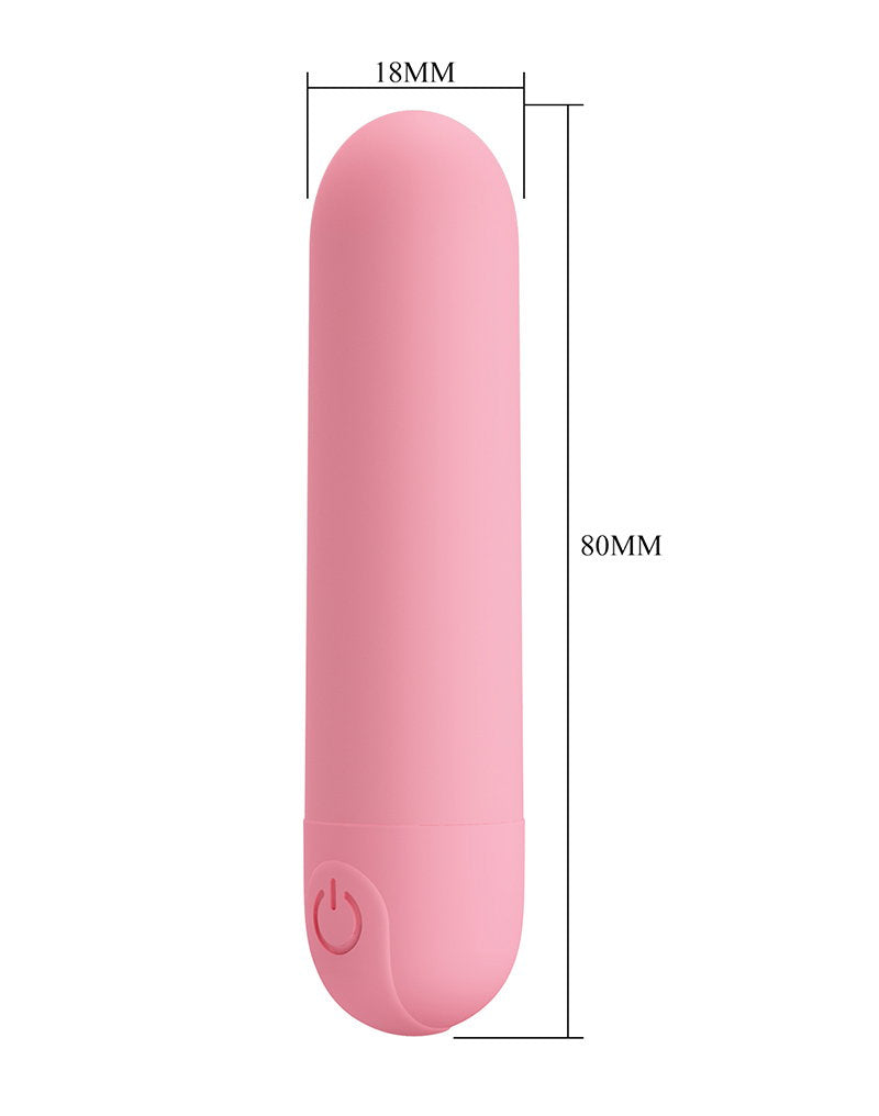8: Pretty Love - Stefan - Mini-Massager - Hellrosa