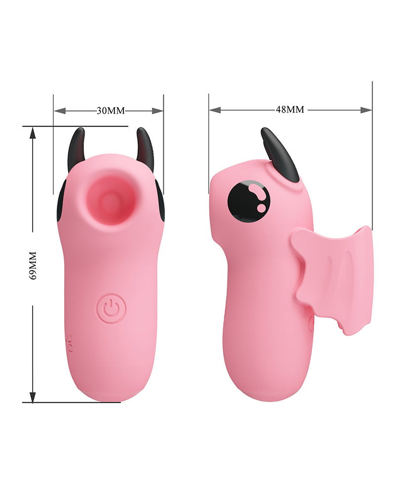 7: Pretty Love - Mini Fun Toys - Magic Devil - Fingervibrator - Rosa