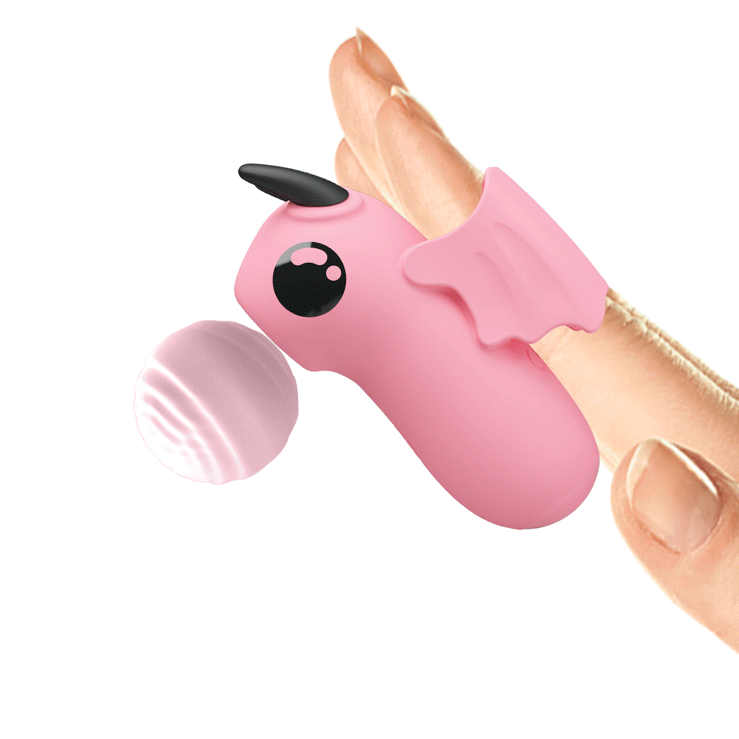 9: Pretty Love - Mini Fun Toys - Magic Devil - Fingervibrator - Rosa