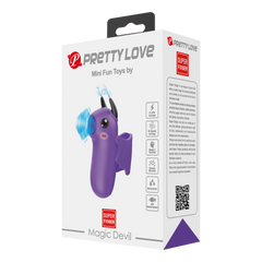 Pretty Love - Mini Fun Toys - Magic Devil - Fingervibrator - Lila