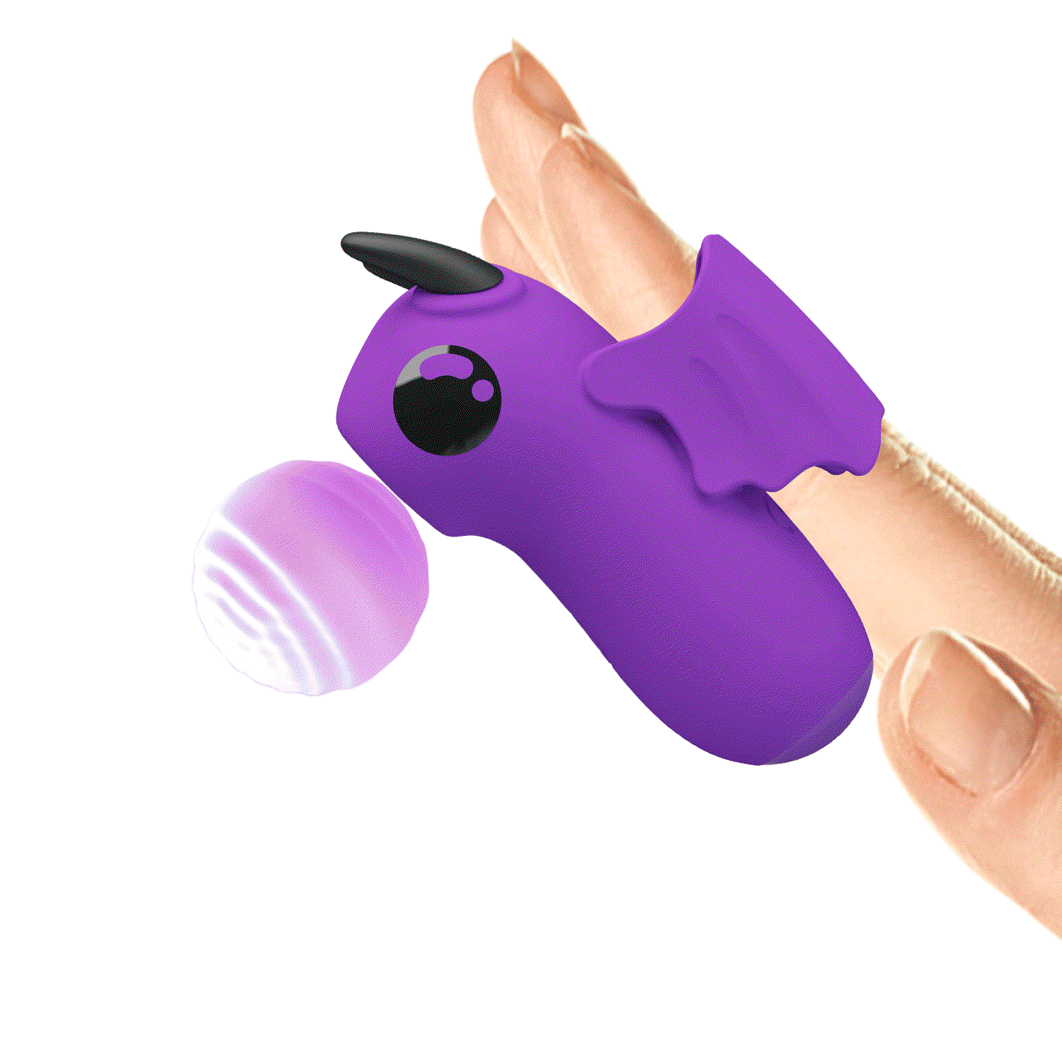 Pretty Love - Mini Fun Toys - Magic Devil - Fingervibrator - Lila