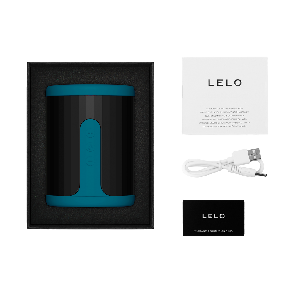 Lelo - F2S Master Blaster- Stamina Trainer & Stroker, App-verbunden - Petrol