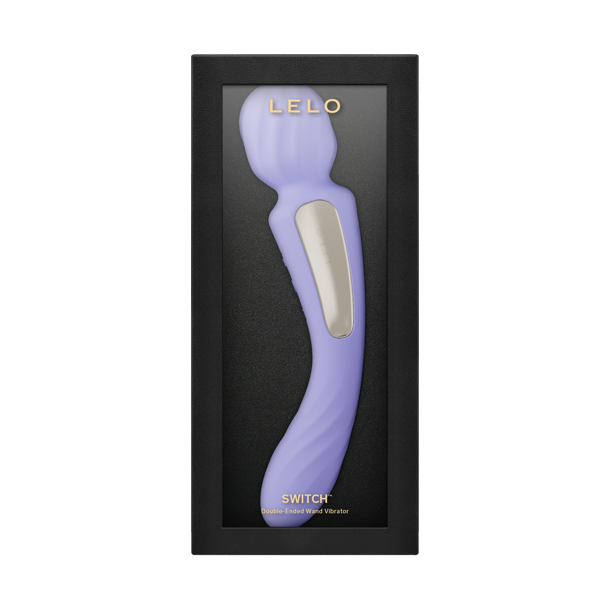 5: LELO - Switch - Doppelt großer Stabvibrator (mit App-Steuerung) - Lila