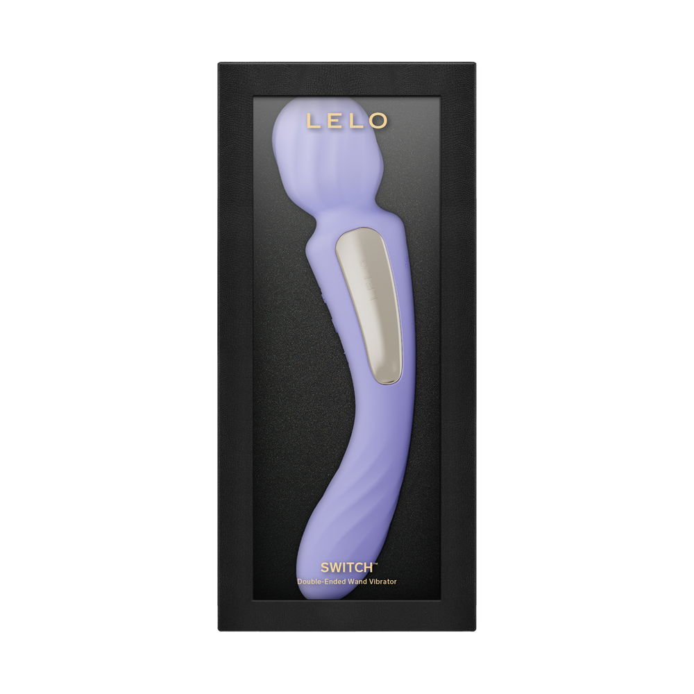 5: LELO - Switch - Doppelt großer Stabvibrator (mit App-Steuerung) - Lila