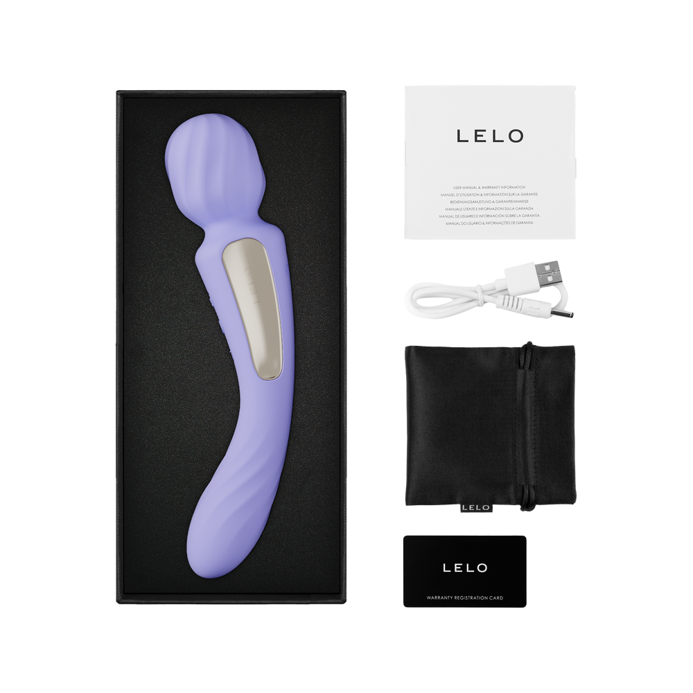 6: LELO - Switch - Doppelt großer Stabvibrator (mit App-Steuerung) - Lila