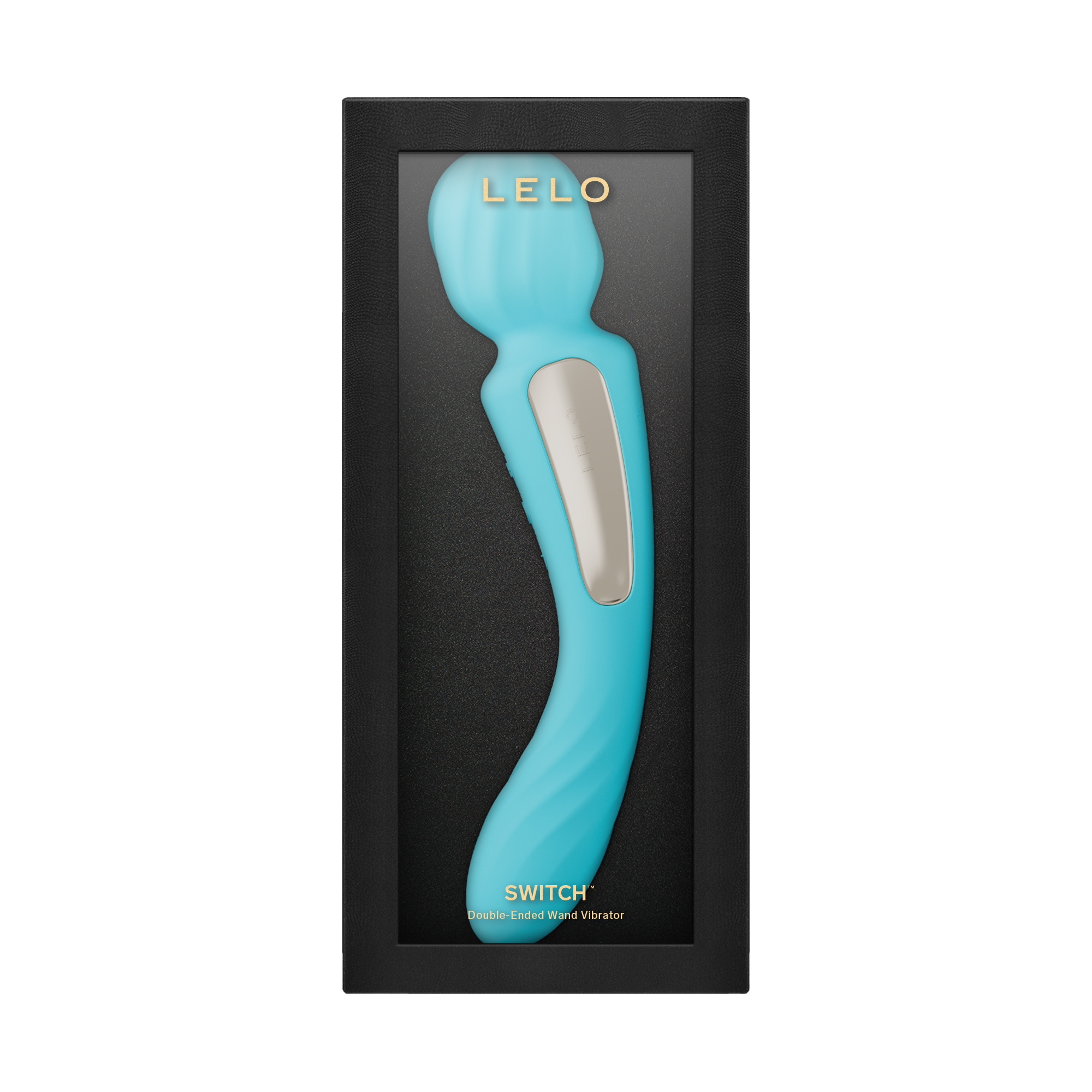 5: LELO - Switch - Doppelt großer Stabvibrator (mit App-Steuerung) - Aqua