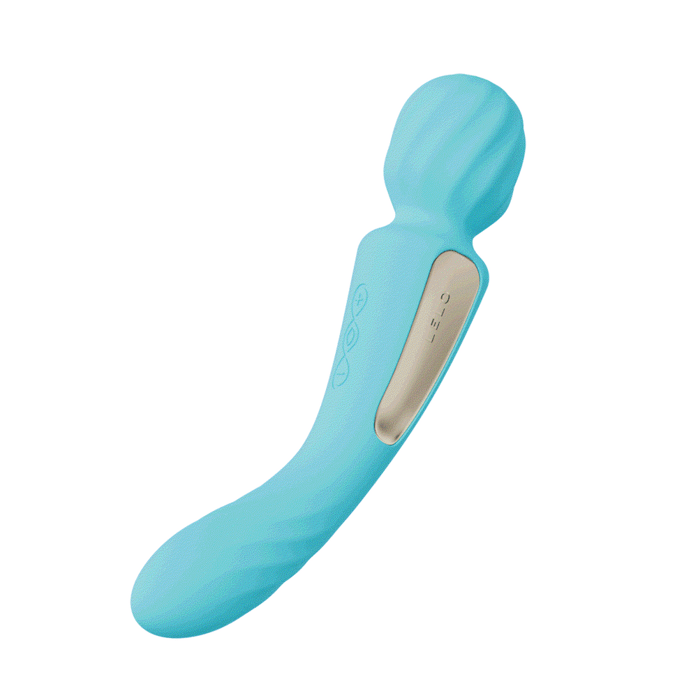 8: LELO - Switch - Doppelt großer Stabvibrator (mit App-Steuerung) - Aqua