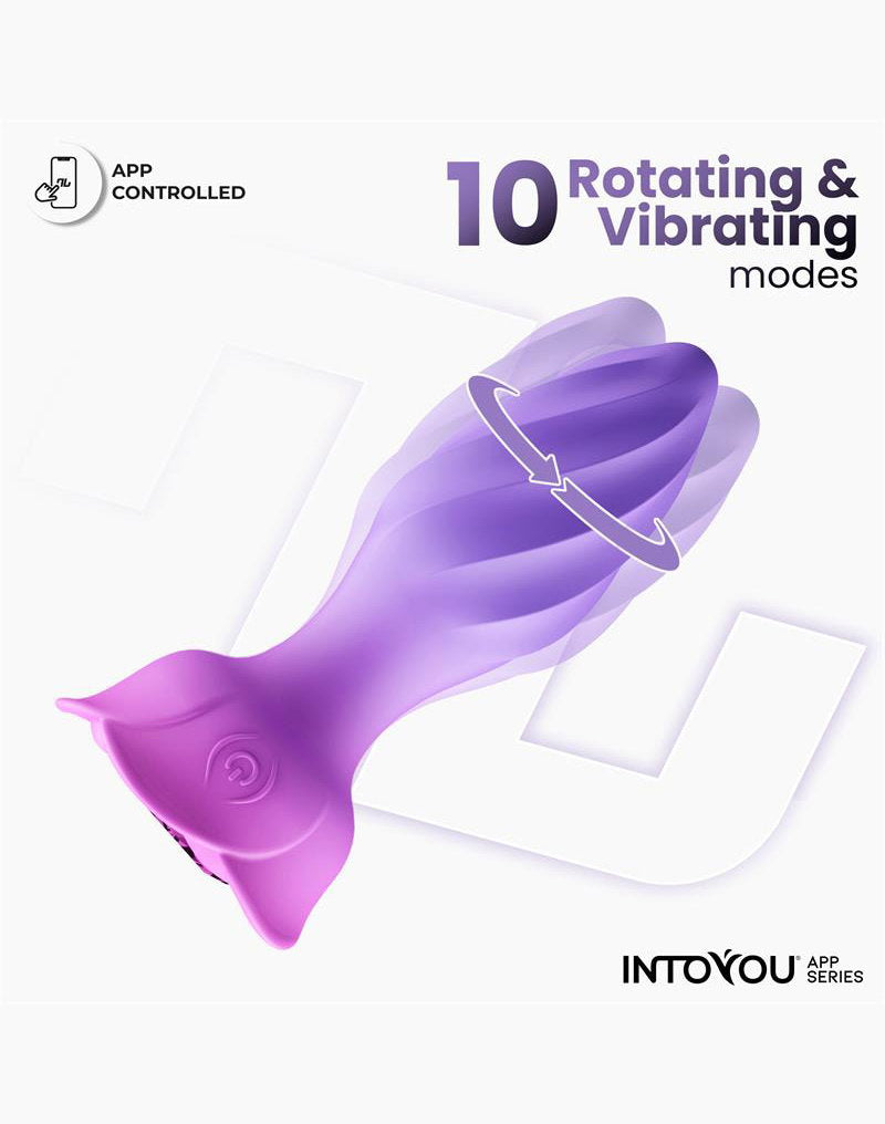 IY – Moxy – Butt Plug 360° Rotation (mit App-Steuerung) – Flieder