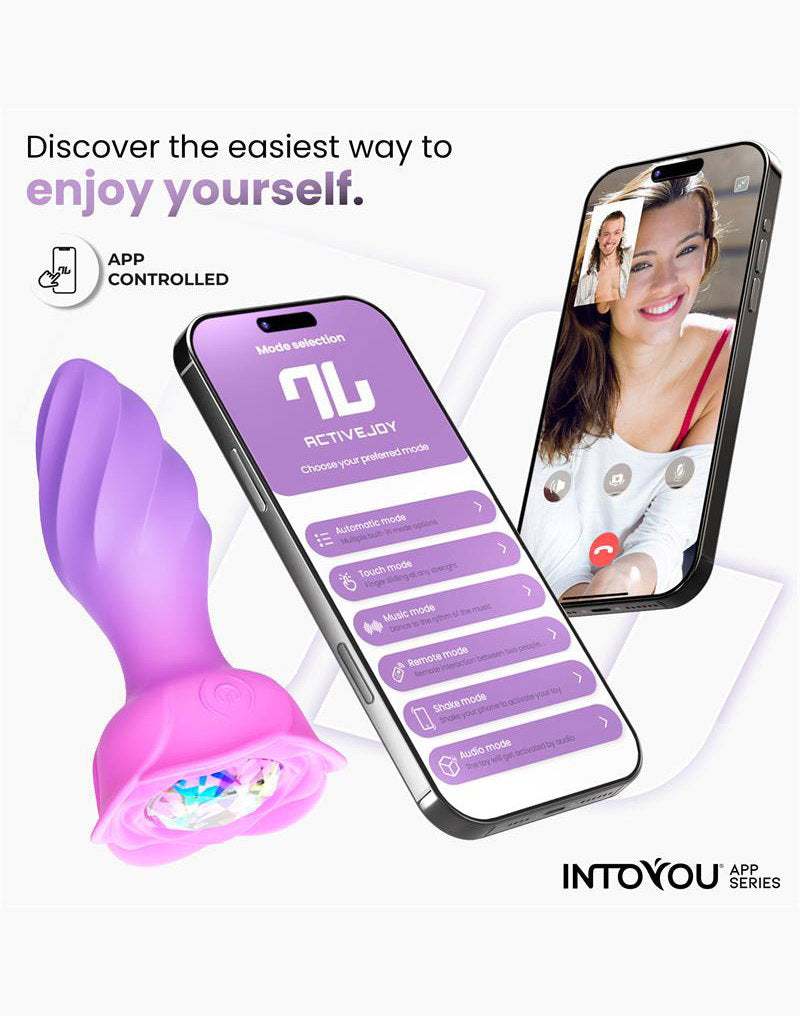 IY – Moxy – Butt Plug 360° Rotation (mit App-Steuerung) – Flieder