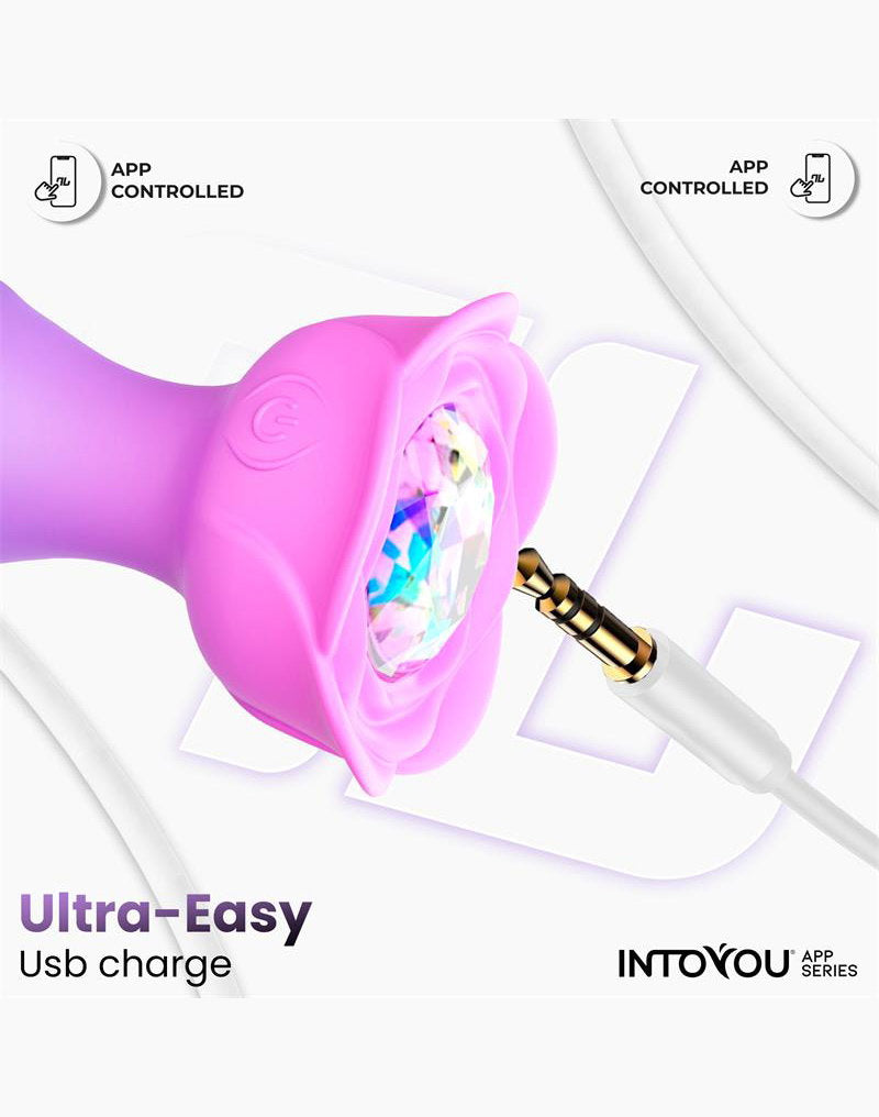 IY – Moxy – Butt Plug 360° Rotation (mit App-Steuerung) – Flieder