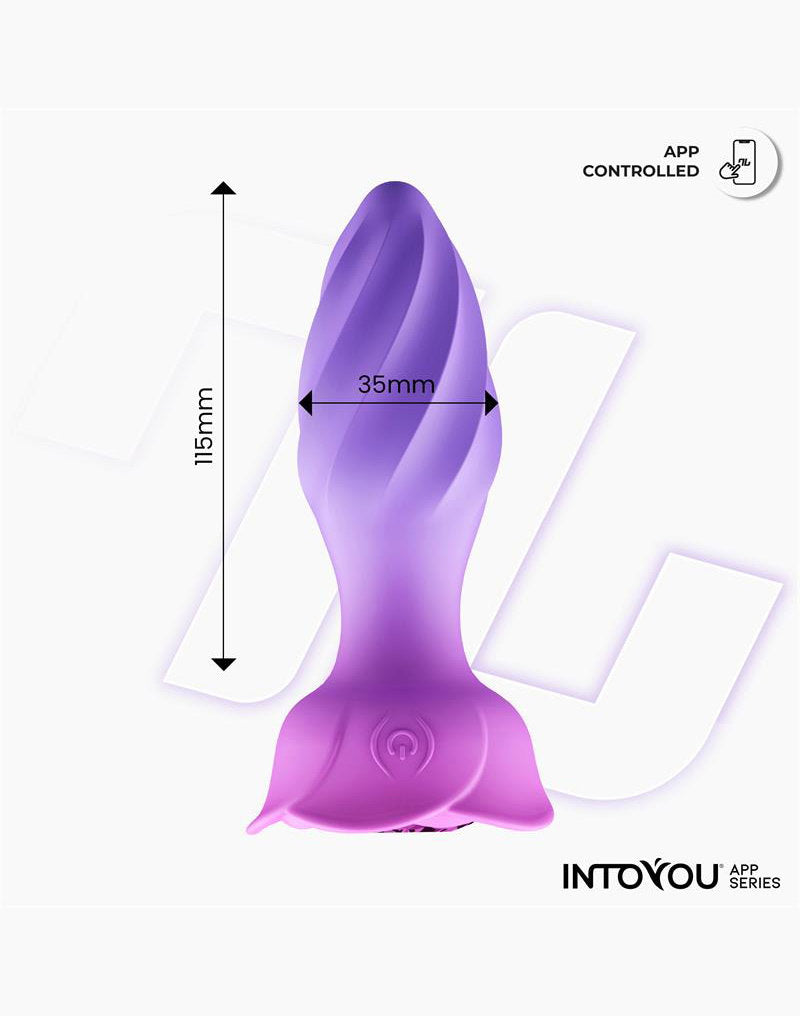 IY – Moxy – Butt Plug 360° Rotation (mit App-Steuerung) – Flieder