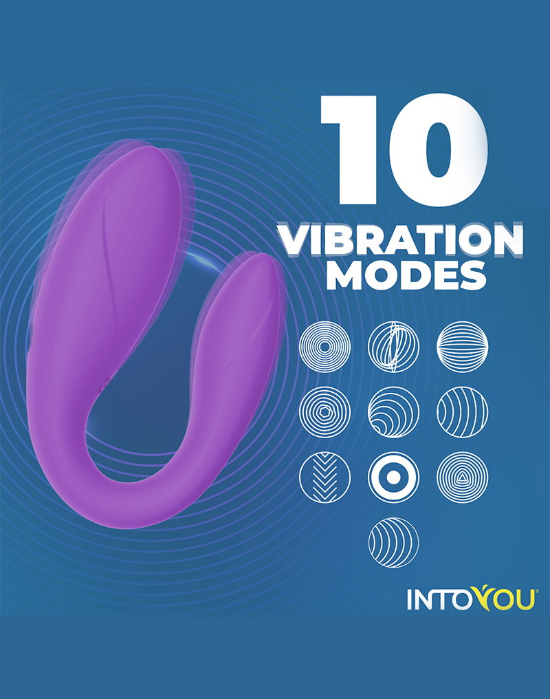 10: IY - Vibrator für Paare mit App - Lila