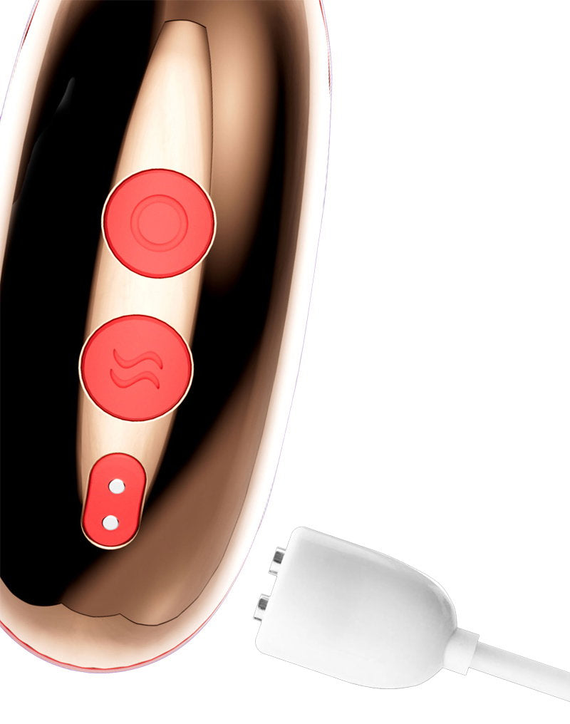 11: IY - Rondy - Klitorisvibrator & Leckzunge mit App - Rot