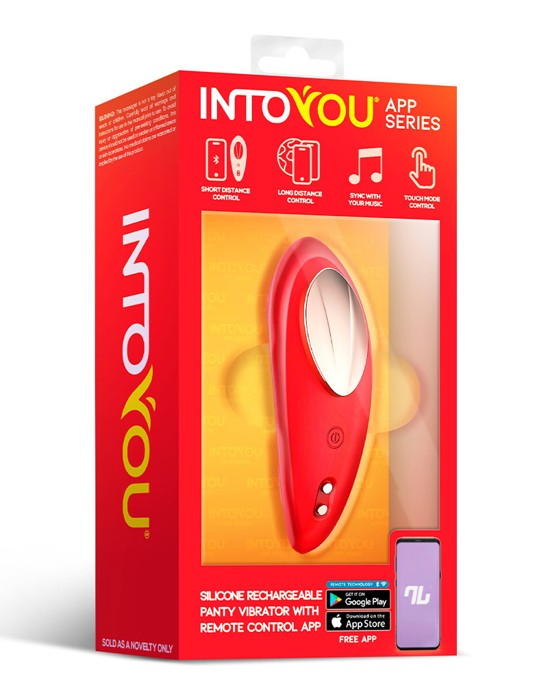 IY - Panty-Vibrator mit App. - Rot