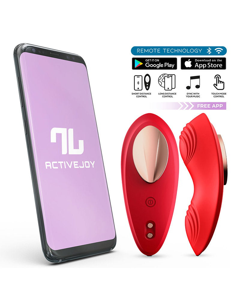 IY - Panty-Vibrator mit App. - Rot