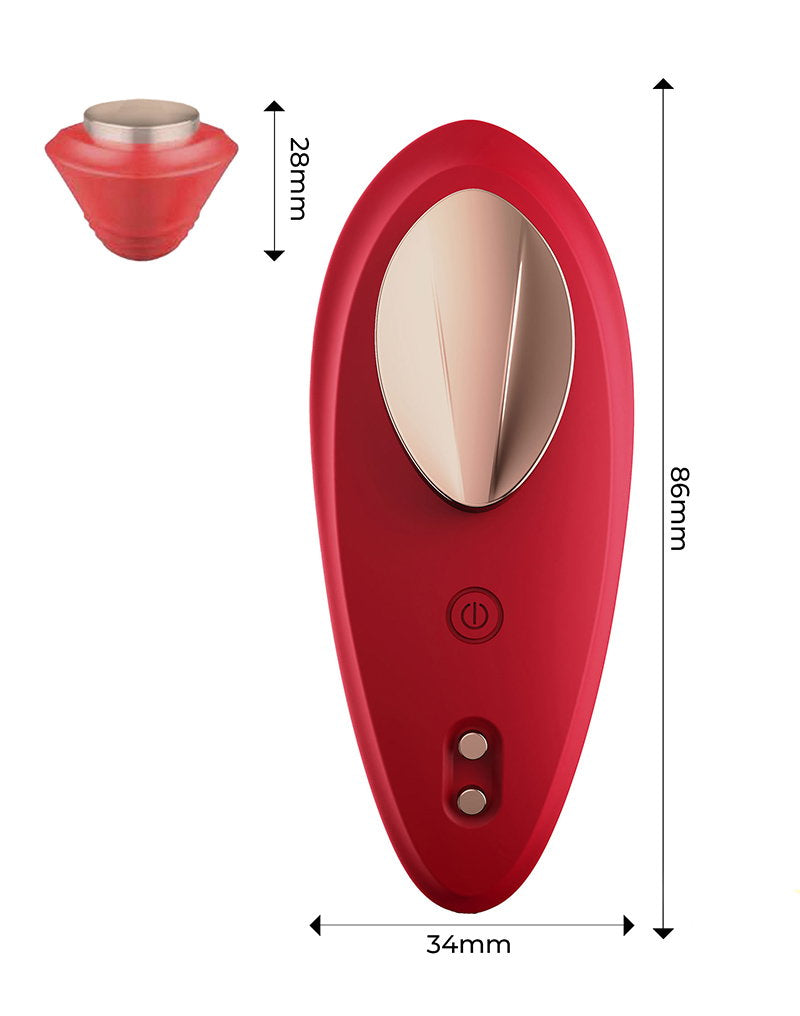 IY - Panty-Vibrator mit App. - Rot