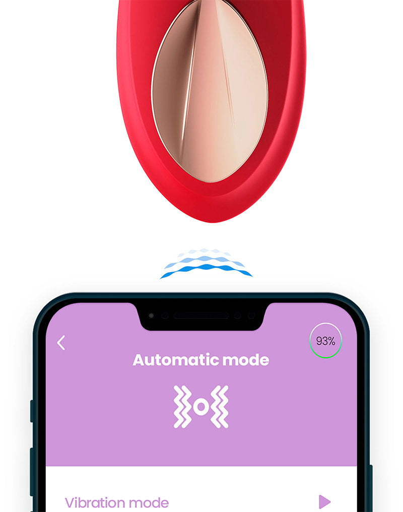 IY - Panty-Vibrator mit App. - Rot