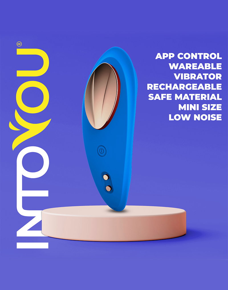 IY - Panty-Vibrator mit App. - Blau
