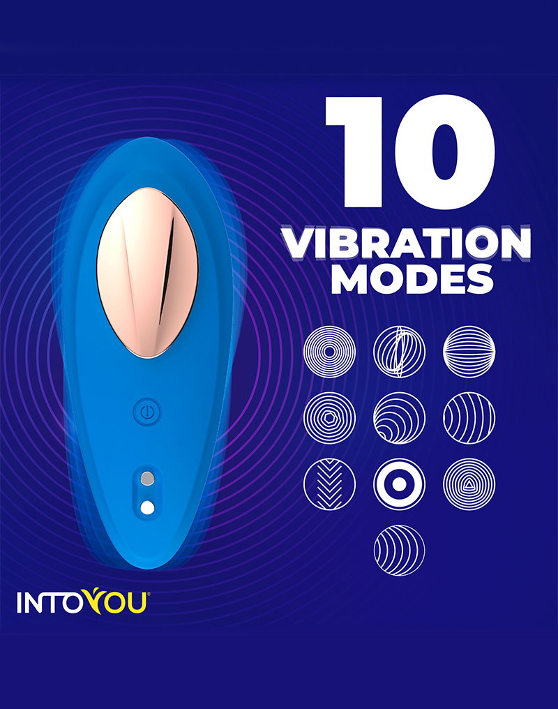 IY - Panty-Vibrator mit App. - Blau
