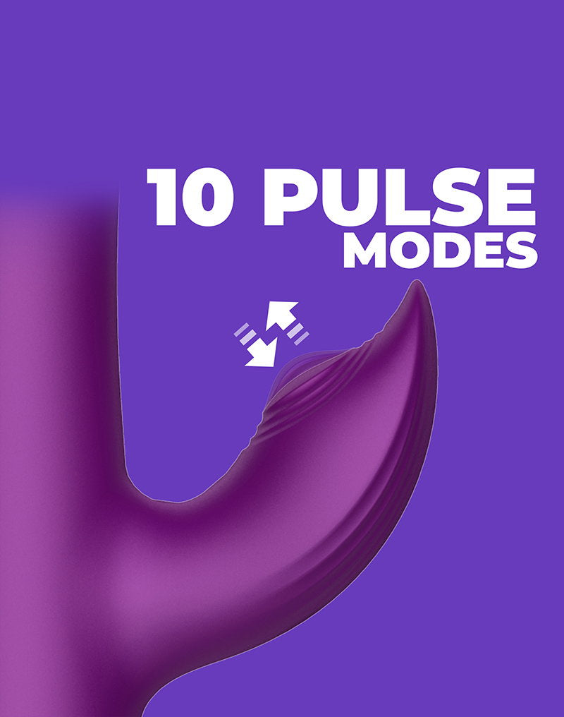 IY – Sendel – Rabbit-Vibrator – Vibrator mit Perlenring und App – Lila