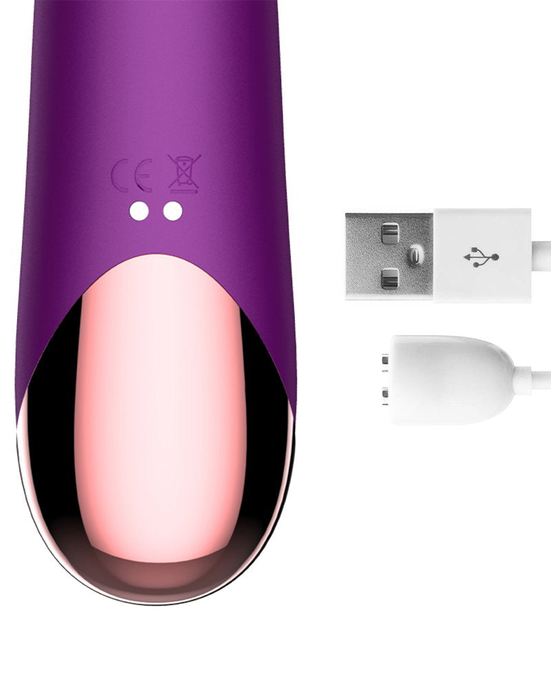 IY – Sendel – Rabbit-Vibrator – Vibrator mit Perlenring und App – Lila