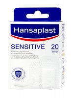Hansaplast Sensitive Strips, 20 er