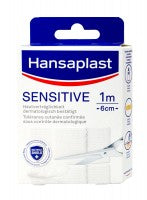 Hansaplast Sensitive 1 m : 6 cm, 1 er