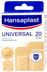 Hansaplast Universal Strips Neu, 20 er