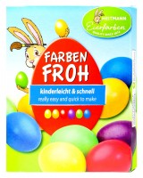 Eierfarbe Farben Froh, 6 flüssige Eierfarben