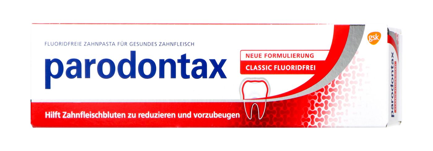 Parodontax Zahnpasta Classic Fluoridfrei, 75 ml