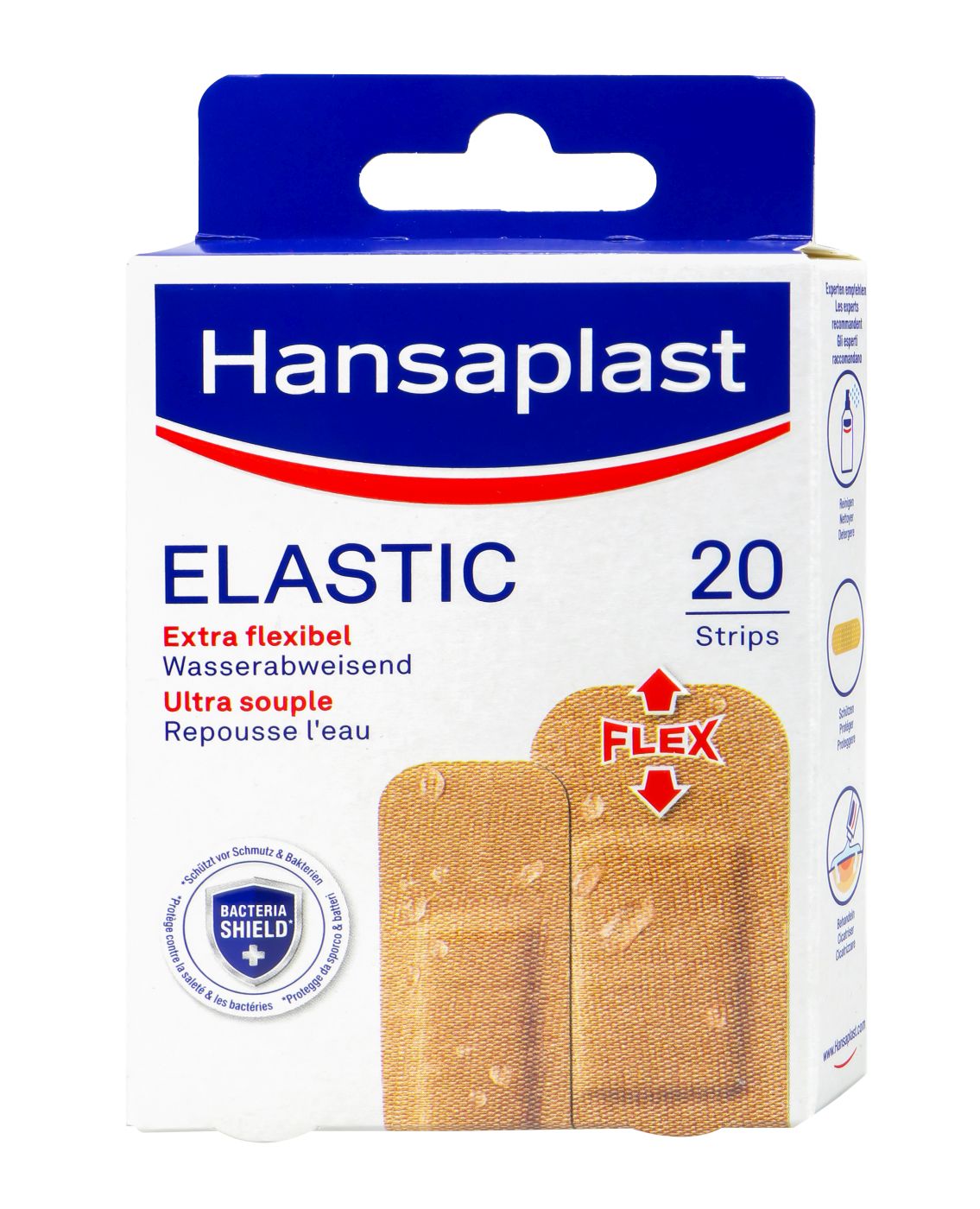 Hansaplast Elastic Strips, 20 er