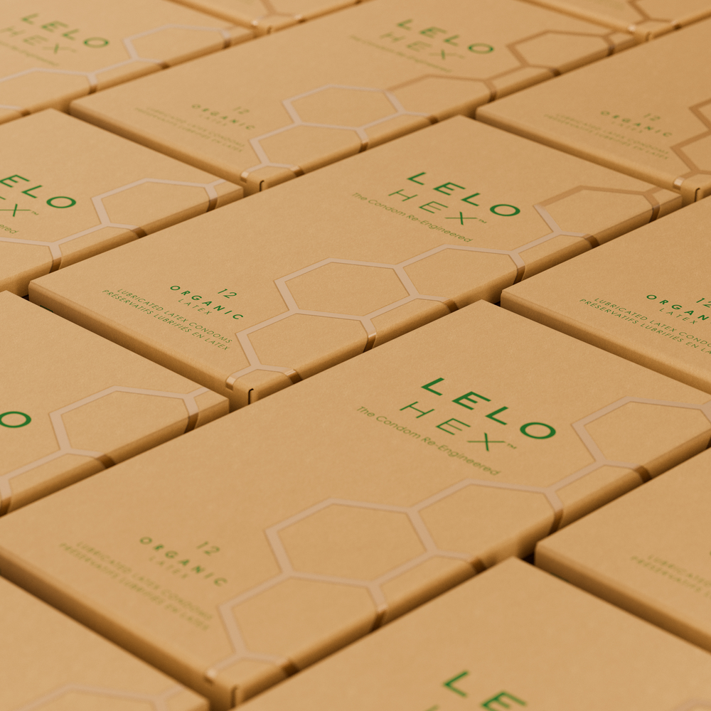 4: LELO HEX™ - Organic-Kondome (12er-Pack)