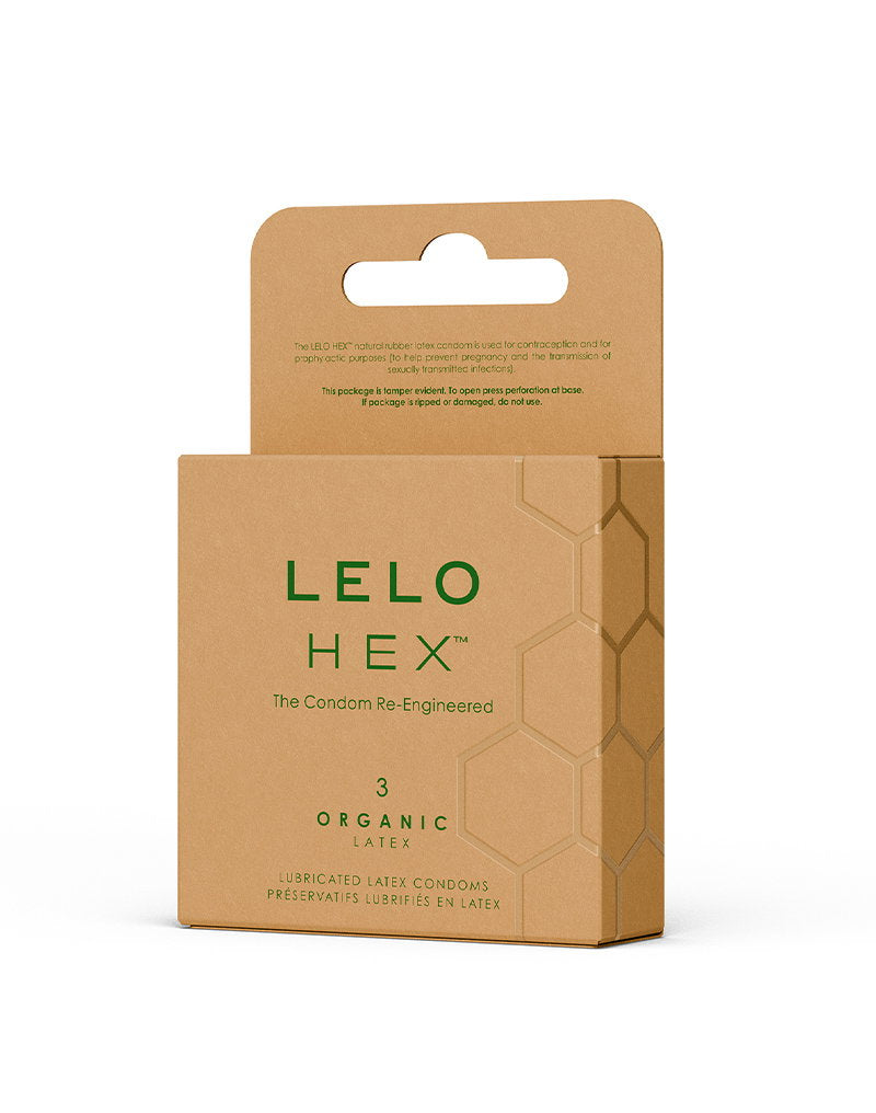 LELO HEX™ - Organic-Kondome (3er-Pack)