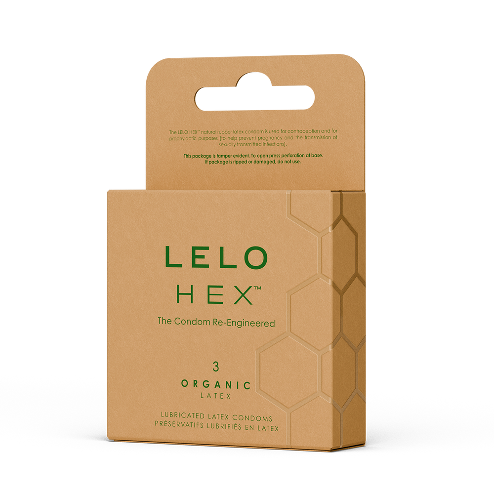 LELO HEX™ - Organic-Kondome (3er-Pack)